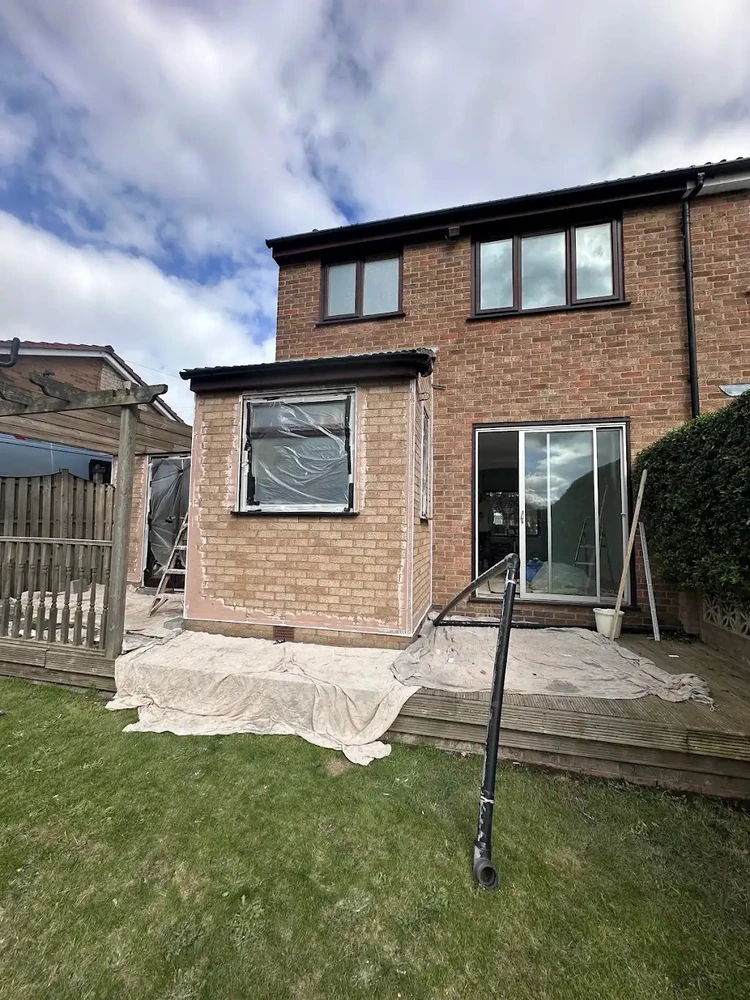 LDC Plastering project, plastering work in Leeds